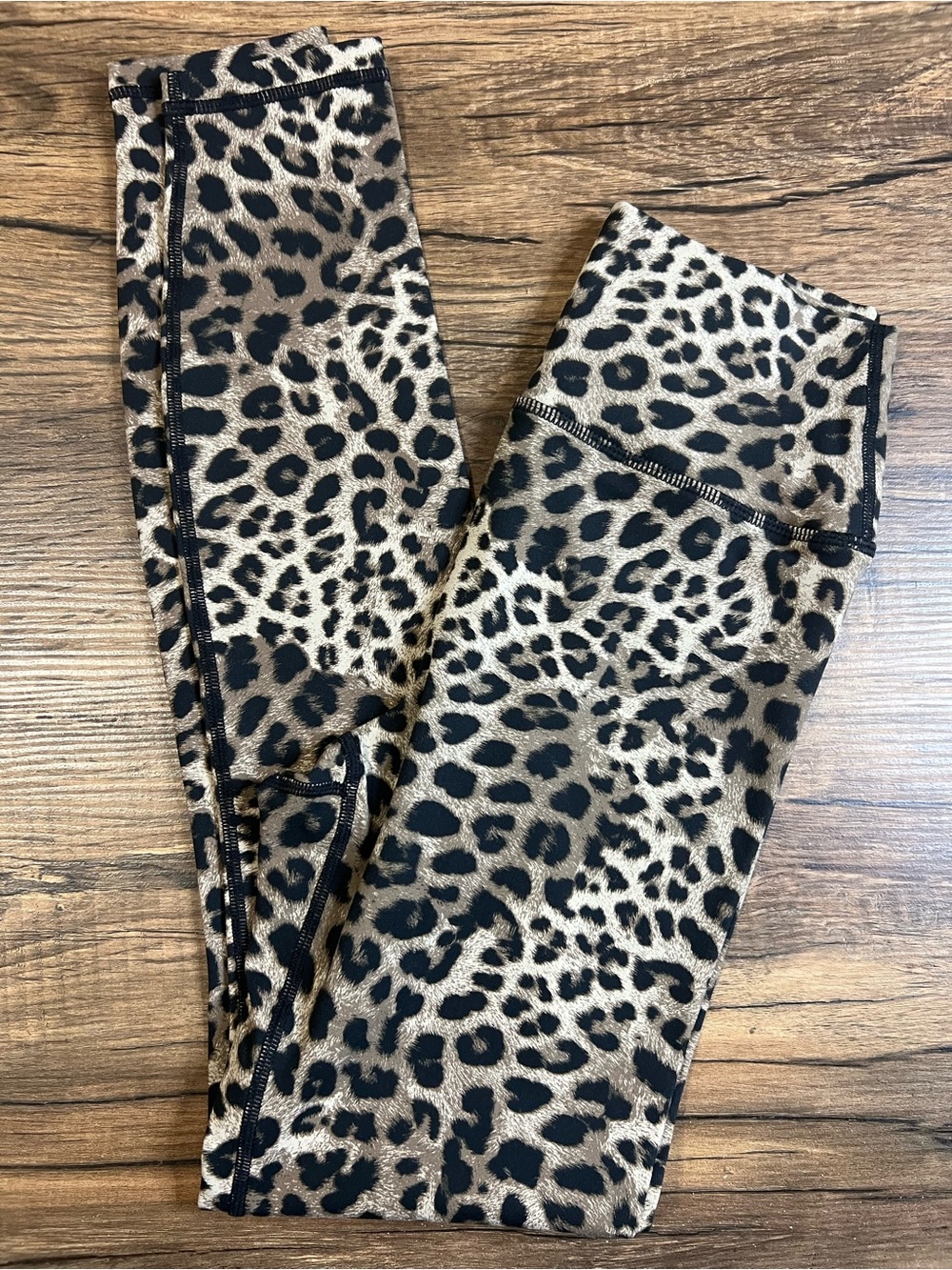 Spiritual Gangster Leopard Print Leggings Size Small
